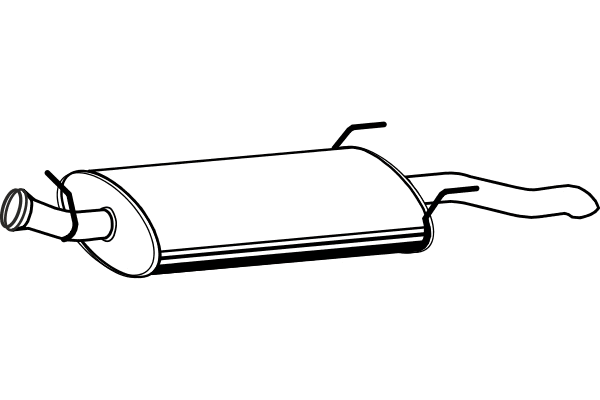 Rear Muffler (P5392)