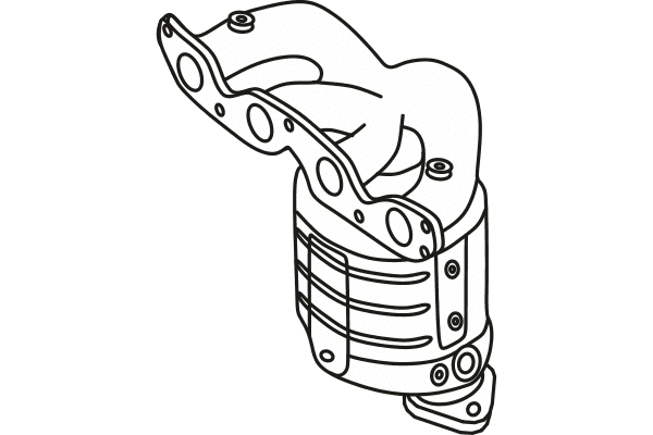 Catalytic Converter (P9608CAT)