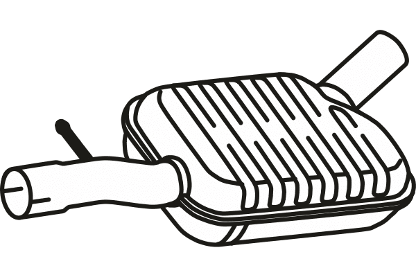 Centre Muffler (P72073)