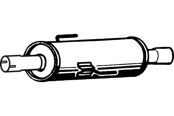 Centre Muffler (P3432)