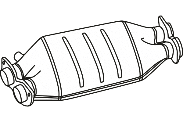 Soot/Particulate Filter, exhaust system (P9914DPF)