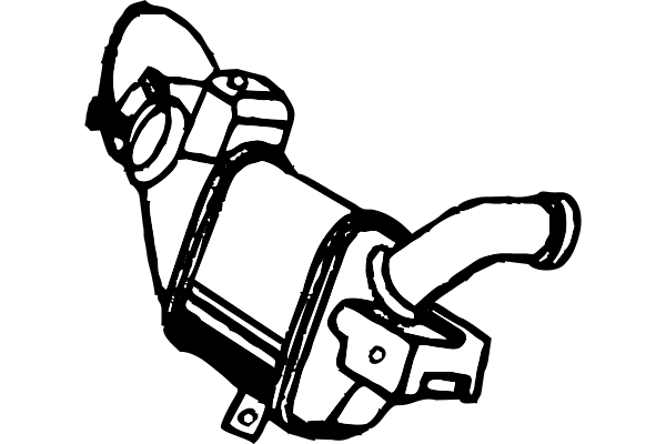 Catalytic Converter (P9582DCAT)
