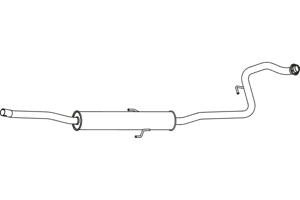Centre Muffler (P66033)
