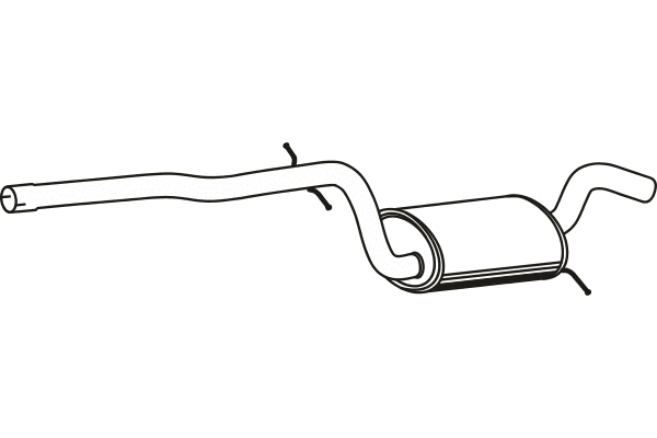 Centre Muffler (P72025)
