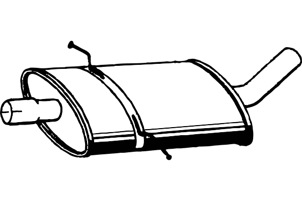 Centre Muffler (P36002)