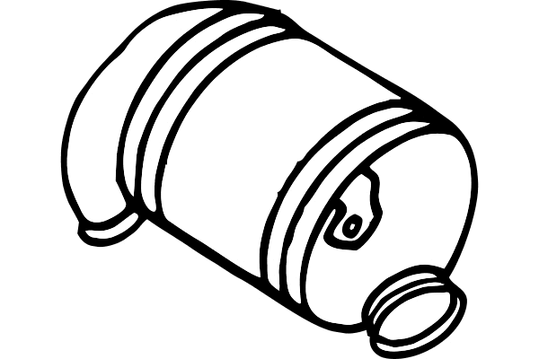 Soot/Particulate Filter, exhaust system (P9852DPF)