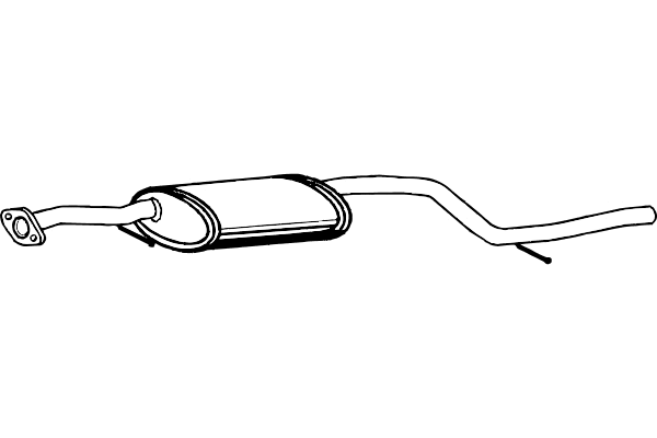 Centre Muffler (P2446)