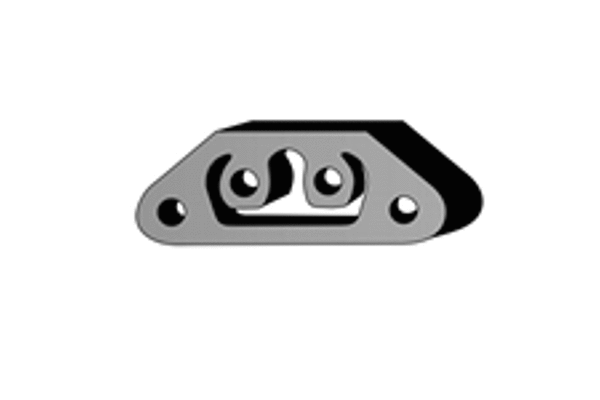 Rubber Strip, exhaust system (X30175)