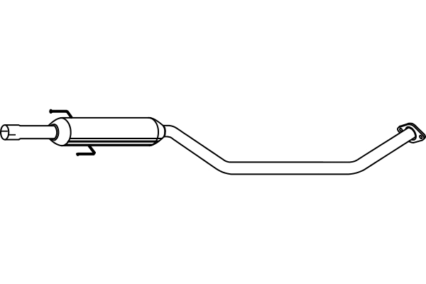Centre Muffler (P6921)