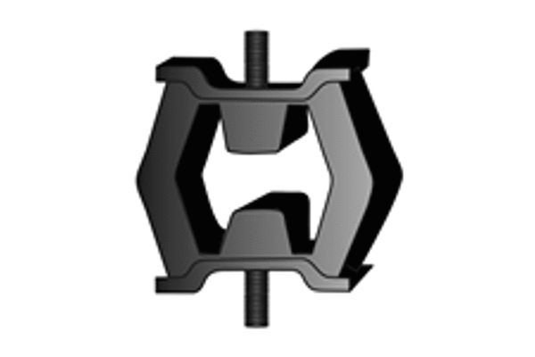 Rubber Strip, exhaust system (X50124)