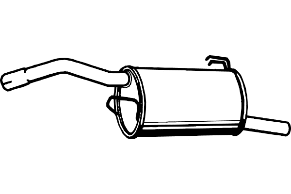 Rear Muffler (P3781)