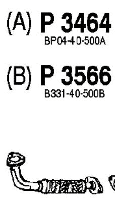 Exhaust Pipe (P3566)