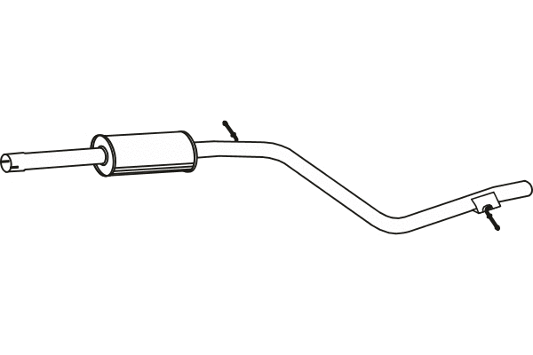 Centre Muffler (P1931)