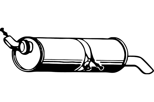 Rear Muffler (P4782)