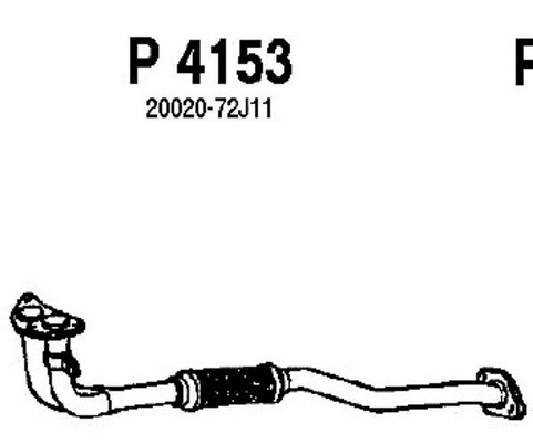 Exhaust Pipe (P4153)