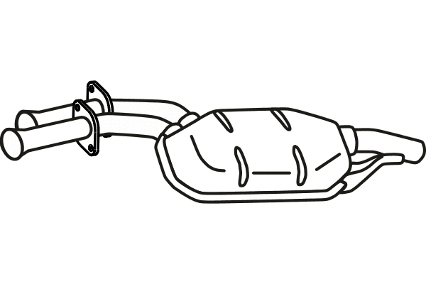 Centre Muffler (P3635)