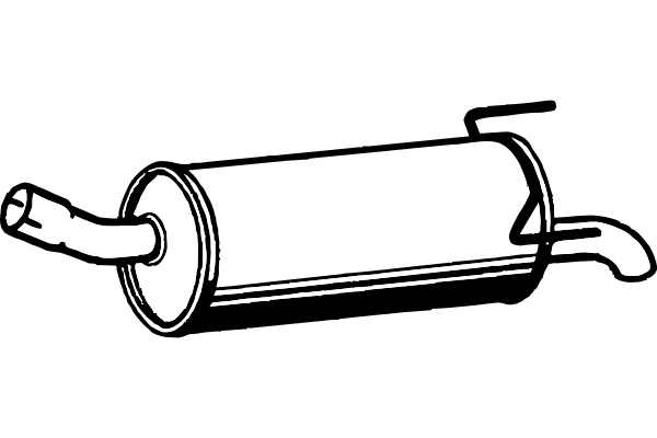 Rear Muffler (P4315)