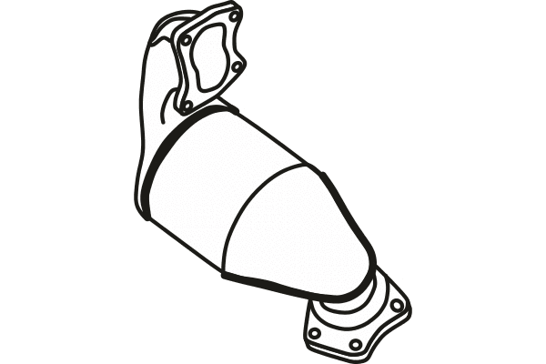 Catalytic Converter (P9676DCAT)