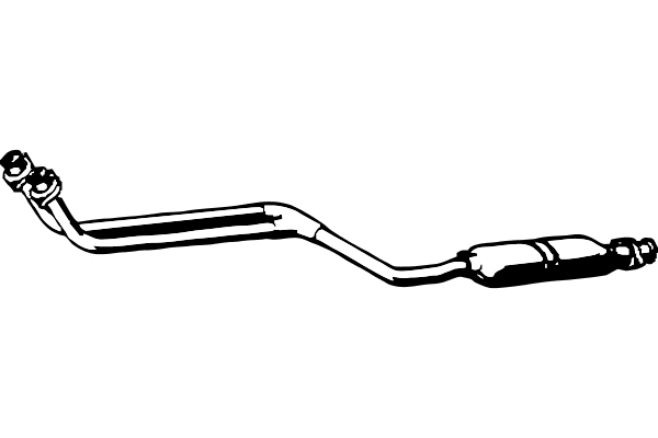 Front Muffler (P3624)