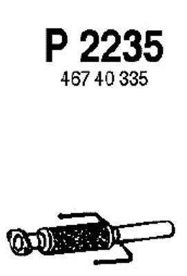 Exhaust Pipe (P2235)