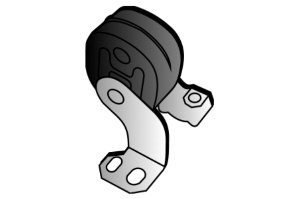 Rubber Strip, exhaust system (X50175)