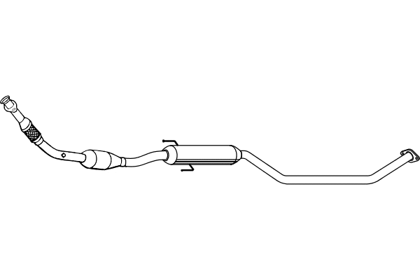Catalytic Converter (P9782DCAT)