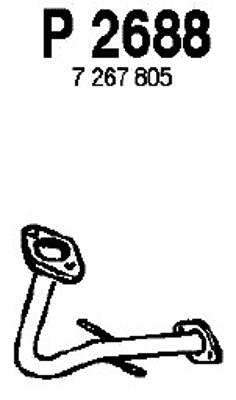 Exhaust Pipe (P2688)