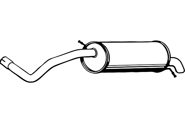 Rear Muffler (P5728)