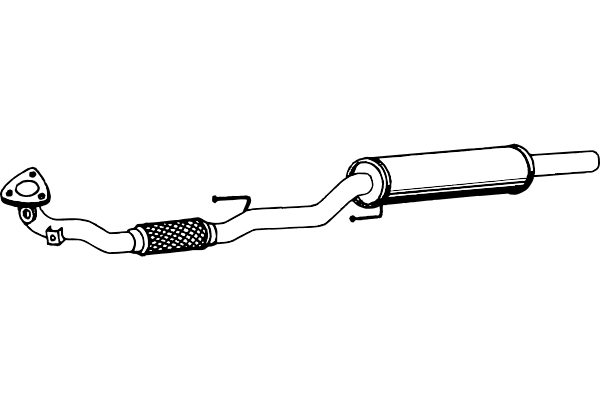 Front Muffler (P5560)