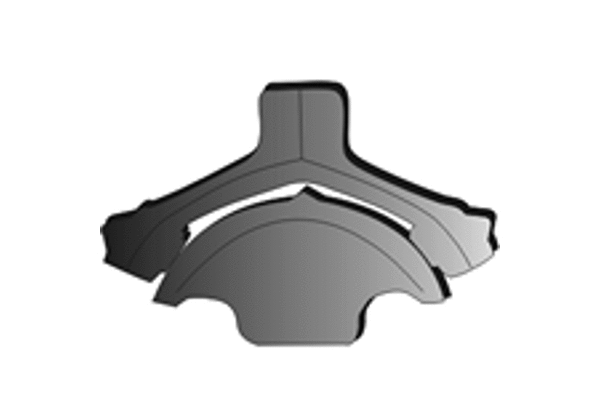 Rubber Strip, exhaust system (X30232)