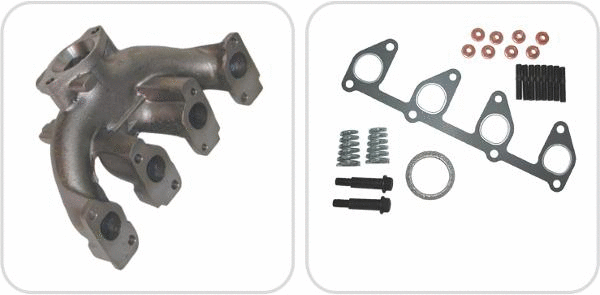 Manifold, exhaust system (P99905)