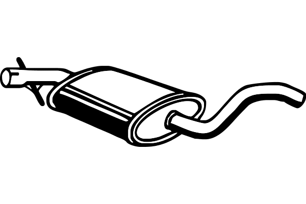 Centre Muffler (P7454)