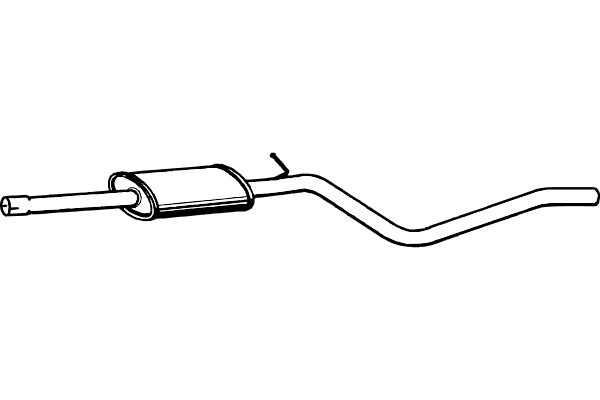 Centre Muffler (P1900)