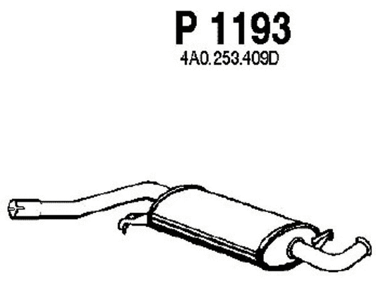 Centre Muffler (P1193)