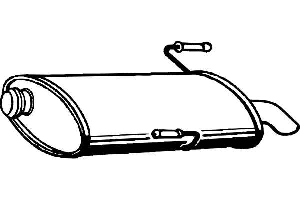Rear Muffler (P4823)