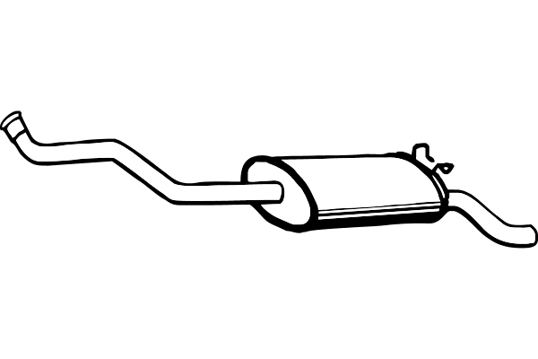 Rear Muffler (P5016)