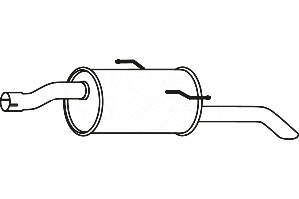 Rear Muffler (P46012)