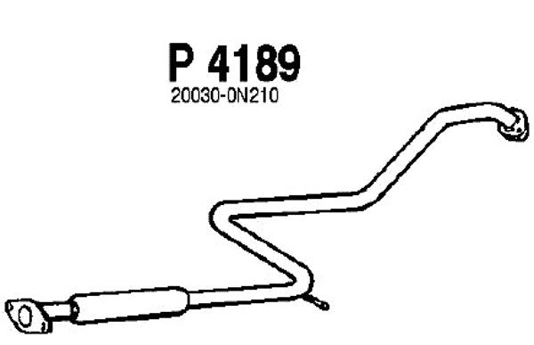 Centre Muffler (P4189)