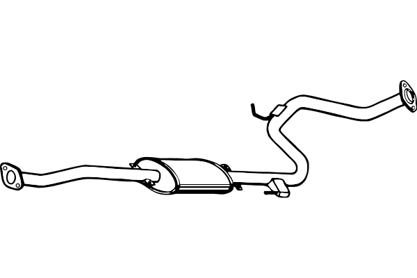 Centre Muffler (P3504)
