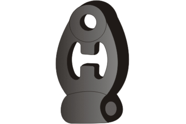 Rubber Strip, exhaust system (X30339)