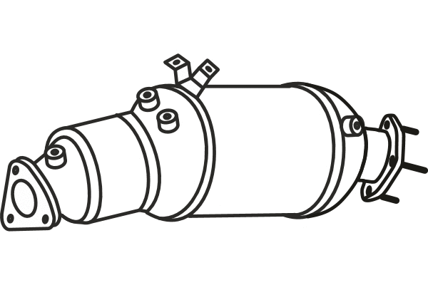 Soot/Particulate Filter, exhaust system (P8885DPF)