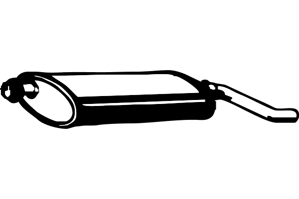 Rear Muffler (P5348)