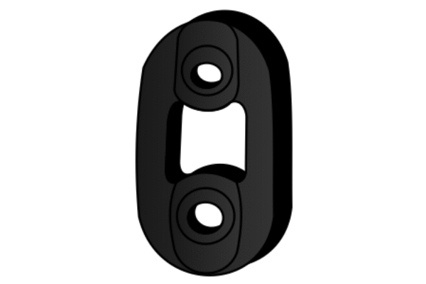 Rubber Strip, exhaust system (X30342)