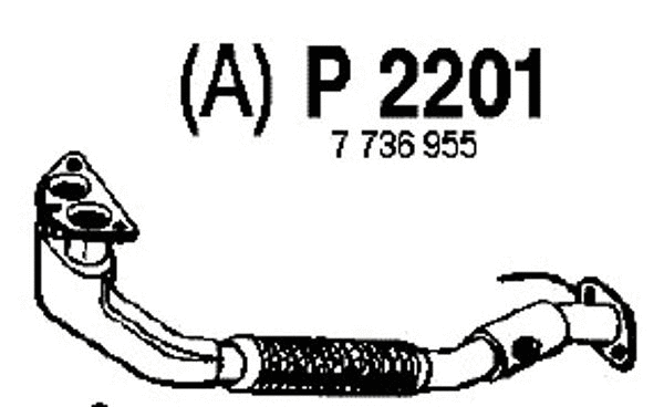 Exhaust Pipe (P2201)