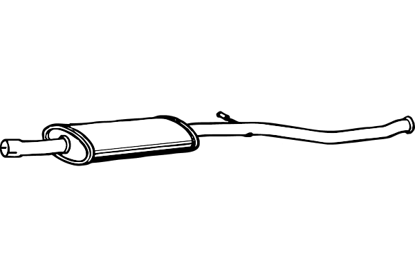 Centre Muffler (P4839)