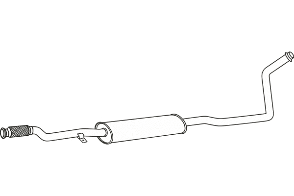 Centre Muffler (P17032)