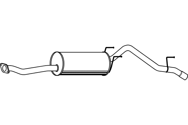 Rear Muffler (P6526)