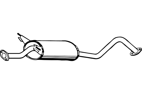 Centre Muffler (P2934)
