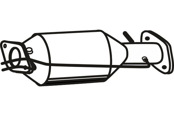 Soot/Particulate Filter, exhaust system (P9923DPF)