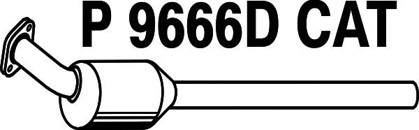 Catalytic Converter (P9666DCAT)
